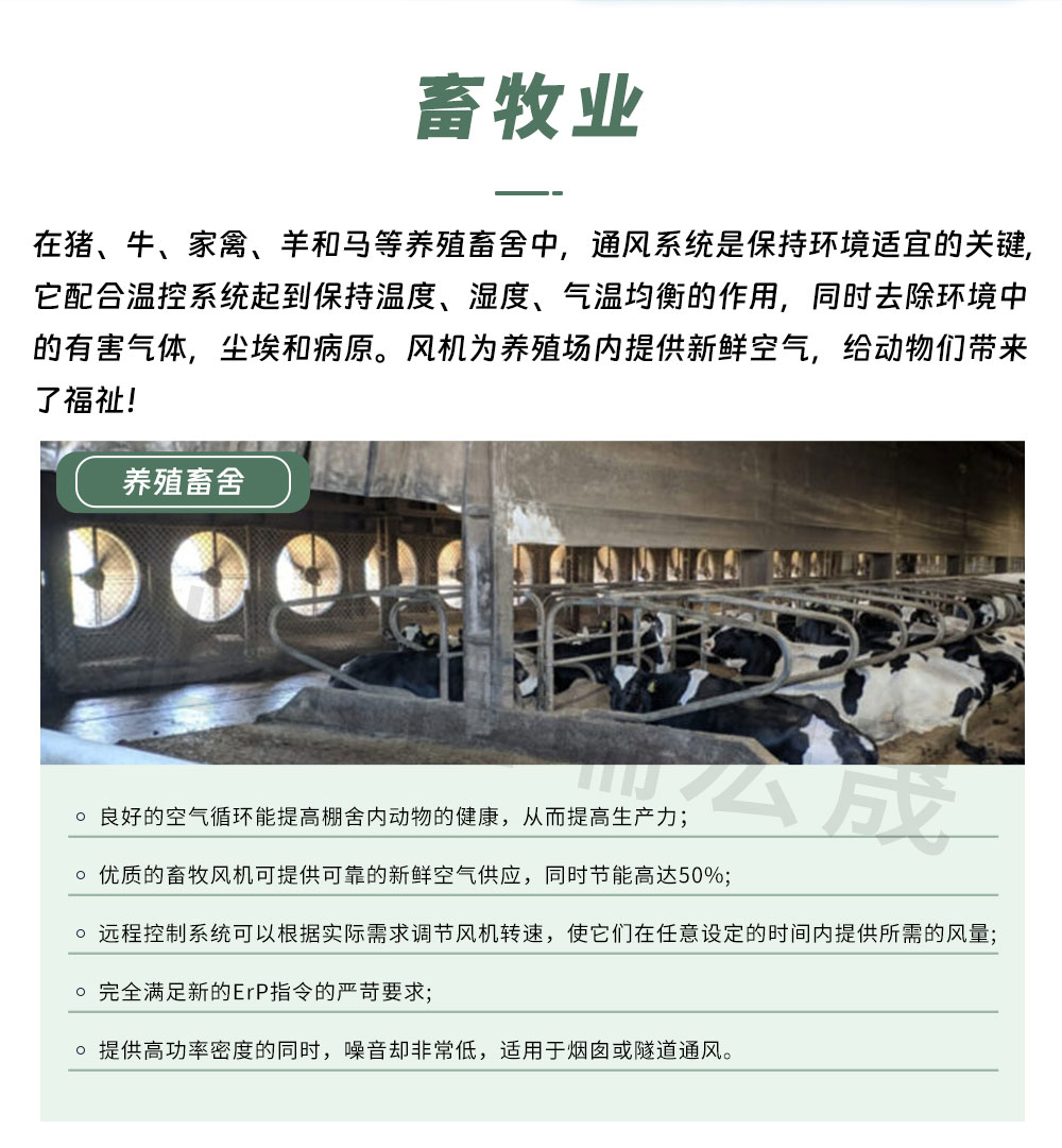 畜牧業(yè)軸流風機